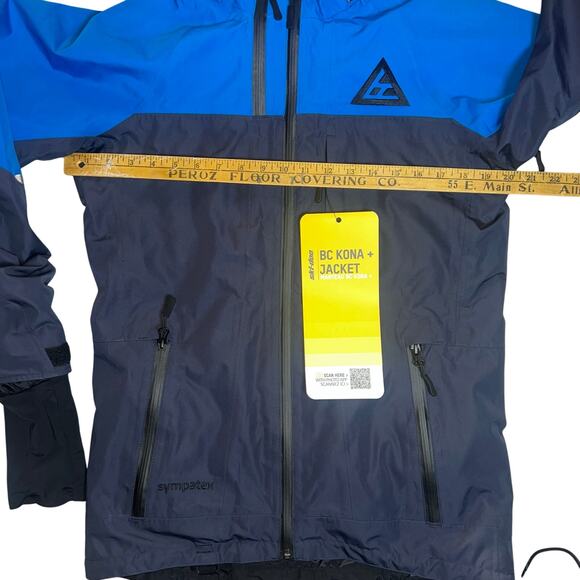 Ski-Doo Men's BC Kona+ Jacket waterproof snow ski coat Indigo Blue size XS NEW - Picture 6 of 12